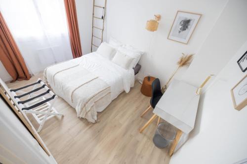 Quartier des Eaux-Claires House | Moissan chambre Bastille