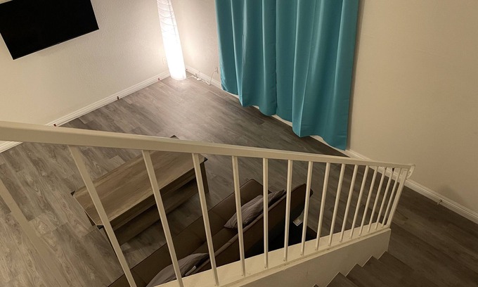 Paradise Condo | Moonbase King Bedroom Condo near University/Airport (free parking)