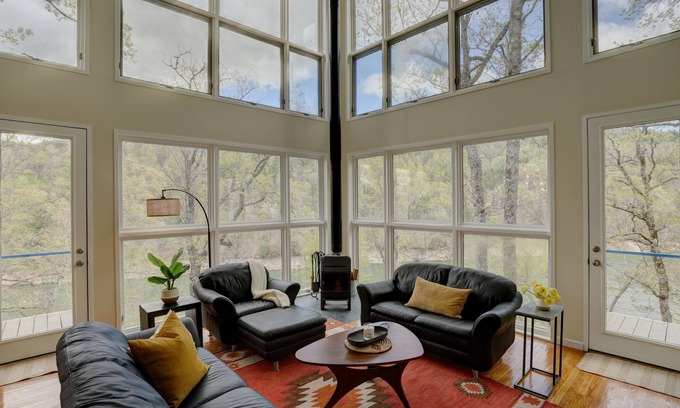 Bryson City House | Mountain view, Lakefront on Fontana Lake