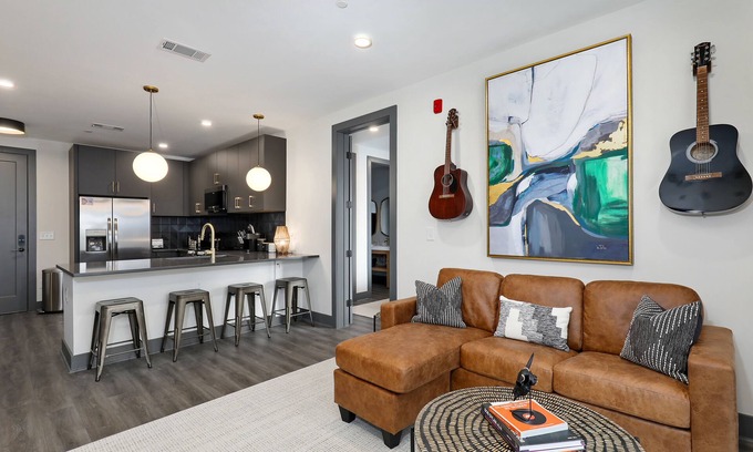 Rolling Mill Hill Condo | Muse | City-view condo with central AC, balcony & onsite gym