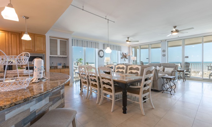 Gulf Shores Condo | Mustique 502-Luxury At Its Finest! Amazing Gulf & Lagoon Views! 5 Stars+!