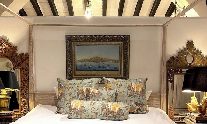Punta de Mita Cottage | Artist Cliffside Home with private beach access and cabana and two cats.
