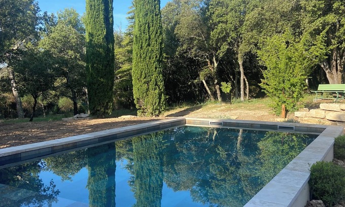 Peypin-d'Aigues House | My house in the luberon. In an oak wood, to enjoy Provence.