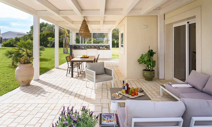 Santa Maria del Focallo Villa | My Rental Homes - Villa Doddi with swimming pool, terrace and sea view.