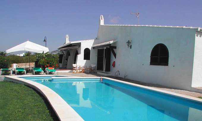 Binibequer Vell Villa | My Rental Homes | Villa Miki with private pool and garden