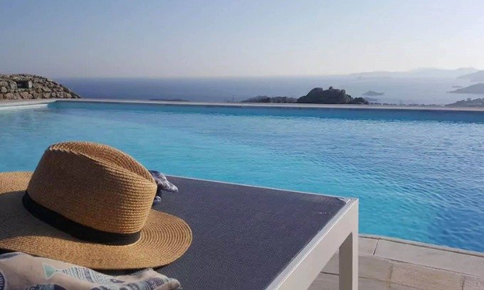 Paraga Villa | My Rental Homes - Villa Pirgi with swimming pool and panoramic sea views.