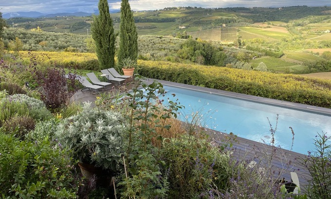 Montespertoli House | My Tuscan Farmhouse spectacular view, private pool