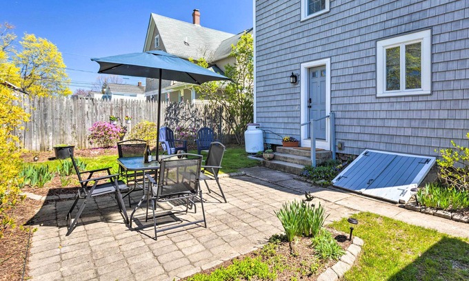 Mystic - New London Condo | Mystic Refuge w/Patio < 1 Mi to Downtown!