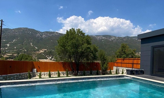 Kas Villa | Nature View Villa w/ Pool and Jacuzzi in Antalya