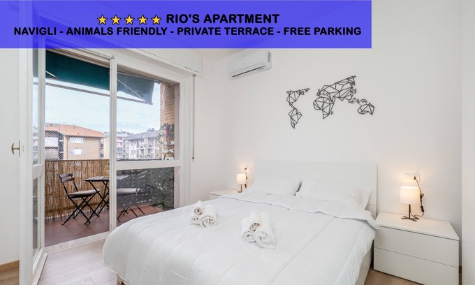 Barona Apartment | [ navigli ] new luxury apartment with terrace