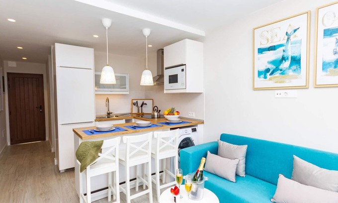 Playa del Ingles Apartment | Navy Style Friendly Holiday Home