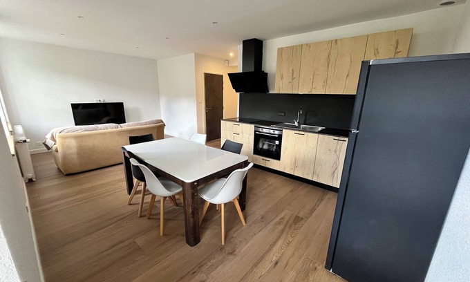Damprichard Apartment | N°9, in the heart of the Haut Doubs tourist region, 10 minutes from Switzerland