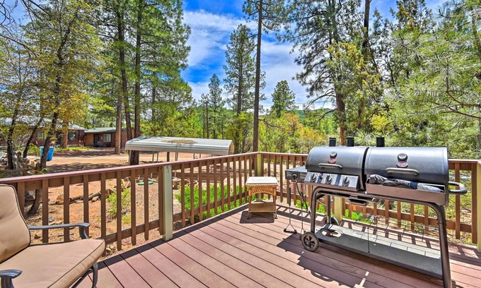 Strawberry Cabin | Near Hiking Trails: Woodsy Pine Cabin w/Fire Pit