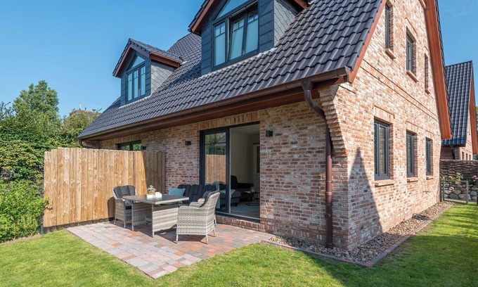 Tinnum House | Neue Doppelhaushälfte mit 3 Zimmern auf ca. 85 m², für bis zu 4 Personen