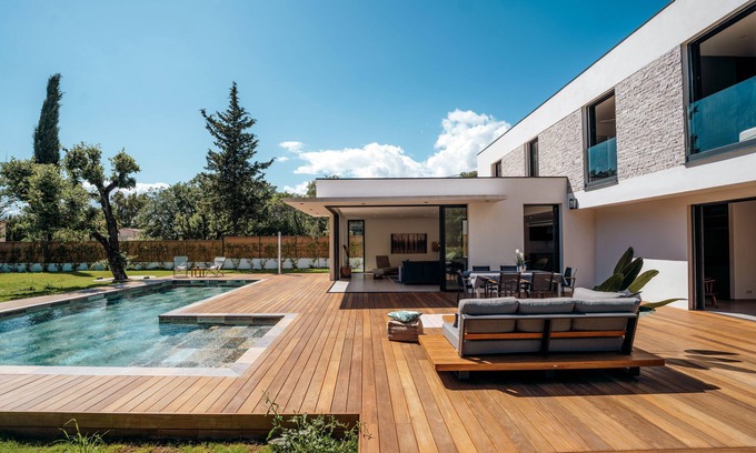Valbonne Villa | New Architectural Modern Villa n