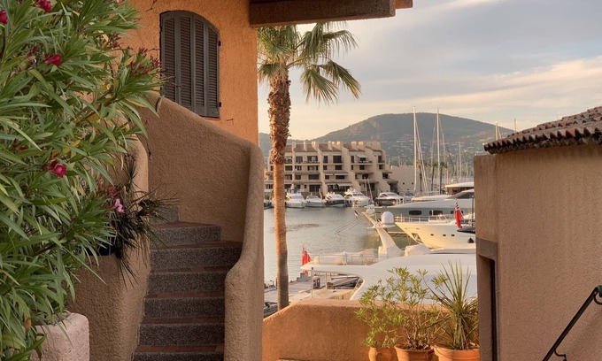 Port Cogolin Apartment | New- Beach 2min, Direct accès marina, 2km from Saint-Tropez