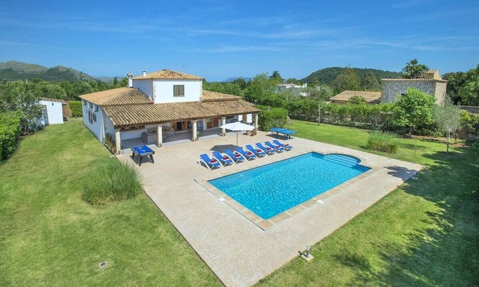 Pollensa Villa | NEW beautiful villa walking distance to Pollença village