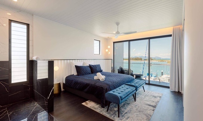 Nelly Bay House | NEW! Dacha #2. First Class Luxury Waterfront Villa