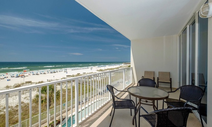 Gulf Shores Condo | NEW DISCOUNTS! No Crowded Elevator Rides! #306 Park Right Outside Your Door!