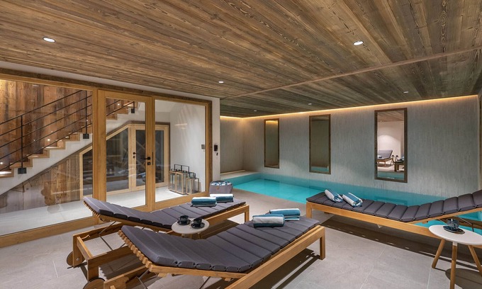 Saint-Martin-de-Belleville Ski Chalet | New Chalet with Pool and Sauna in Saint-Martin-de-Belleville