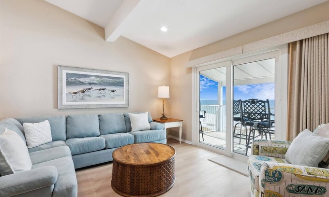 Ono Island Condo | NEW LISTING! Gulfside Villa 2A- AMAZING beachfront view NO HASSLE CHECK OUT