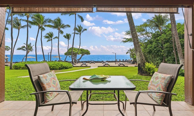 Kailua-Kona Condo | New Listing, Oceanfront Paradise, Kona Isle D3, 1BR