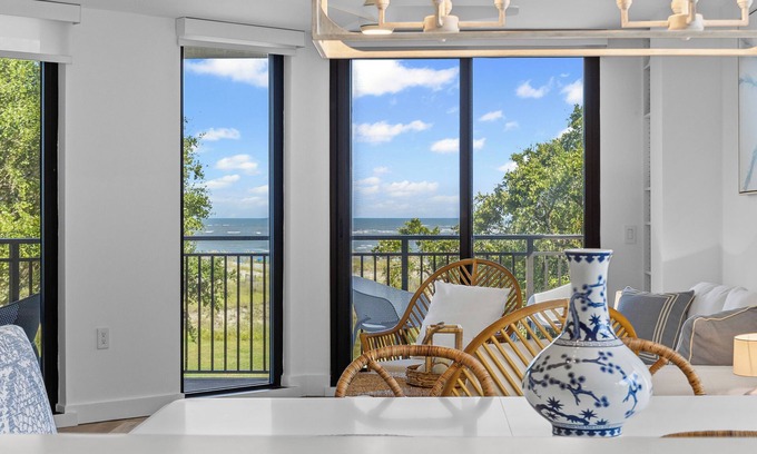 Isle of Palms Villa | New Listing! Shipwatch 206A - Coastal Luxury View!