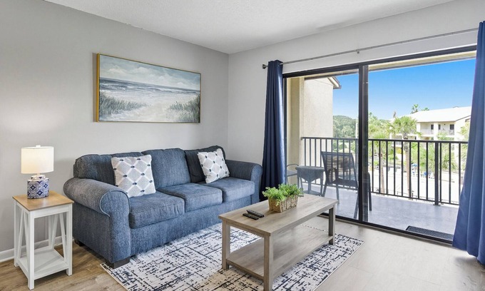 St. Augustine Beach Condo | New Listing! Tastefully Updated Condo Just a Short Stroll To The Beach!