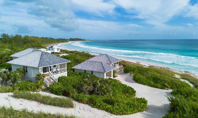 Governor's Harbour House | New Luxury Beachfront Bungalows w/Heated Pool, Pink-Sand Beach