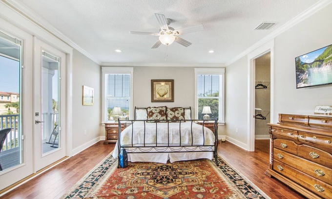 Butler Beach House | New Luxury Beach House with Stunning Views, Balconies and elevator