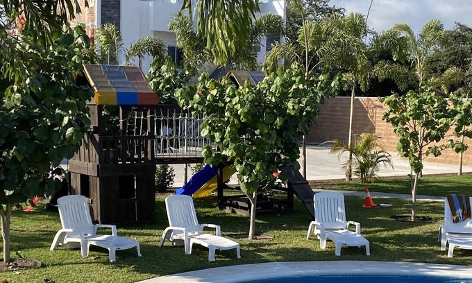 Manzanillo Condo | New Luxury Condo Roof Patio 1Bd/1Bth 24Hr Security