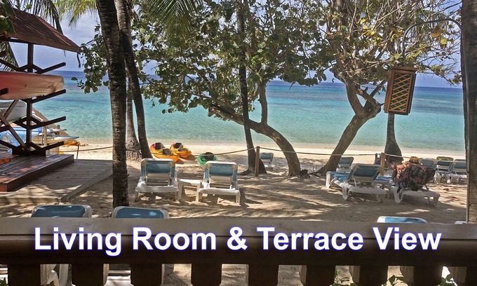 Antoneys Cay Villa | NEW: Only TRUE OCEANFRONT @ Infinity Bay Resort + Private Terrace & 24hr Service
