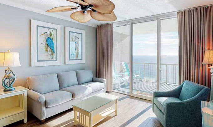 West Panama City Beach Resort | New Rental at Palazzo – 2BR + Bunks! Now Booking for October!
