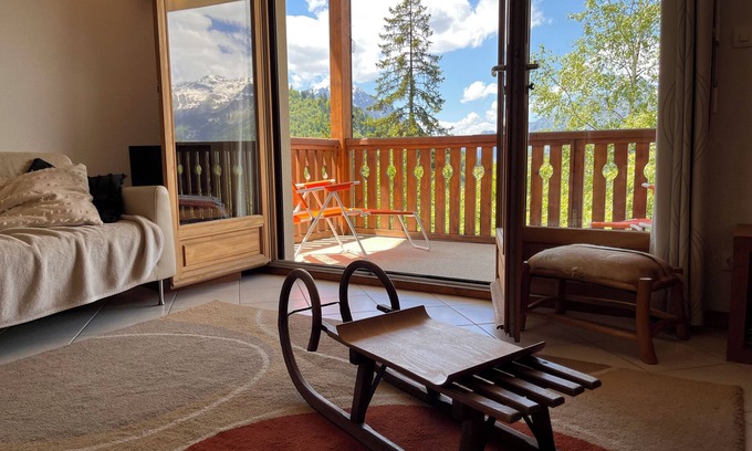 Oz Apartment | NEW-spacious apartment with a stunning view on the mountains - max of 8 pers