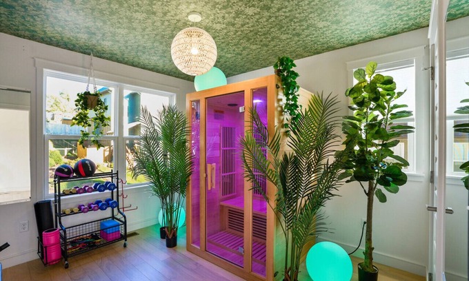 Asheville House | *NEW* Walk To AVL|Sauna|Hot Tub|Cinema