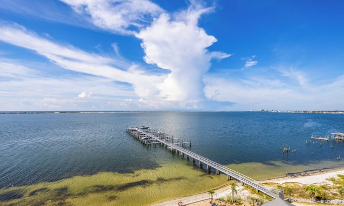 Ono Island Condo | New Waterfront Listing In Beautiful Harbour Pointe! Gulf View, Too!