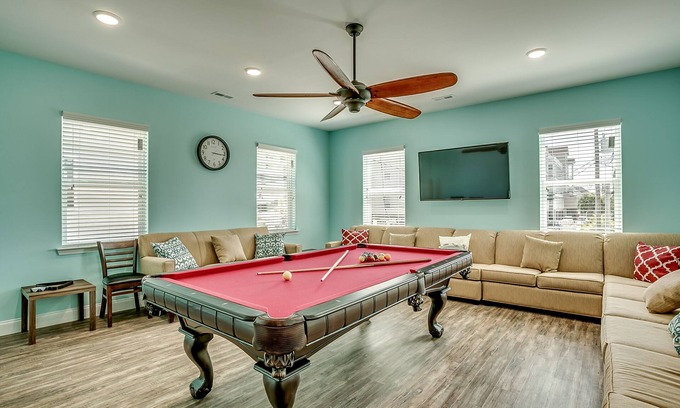 North Myrtle Beach House | Newely Updated! 2 Kitchens/2 Theaters/2 GameAreas/2 Pools 150ft to the Beach!