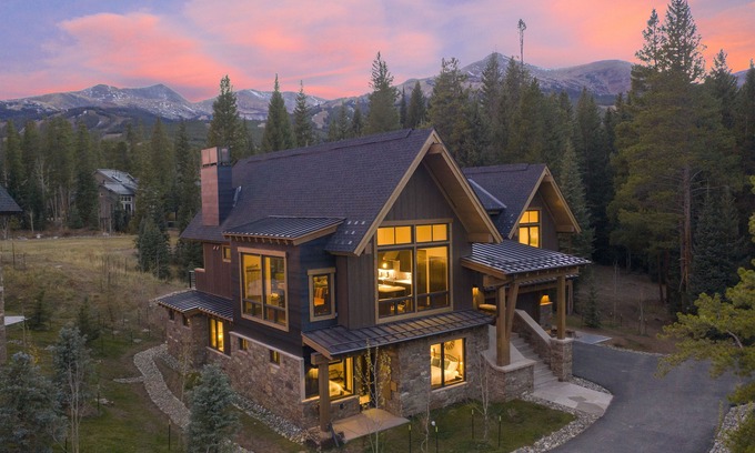 Peak 8 House | Newly built Luxury Home, 5-Star Finishes, SHUTTLE to slopes, backs to Breckenridge Nordic Center!