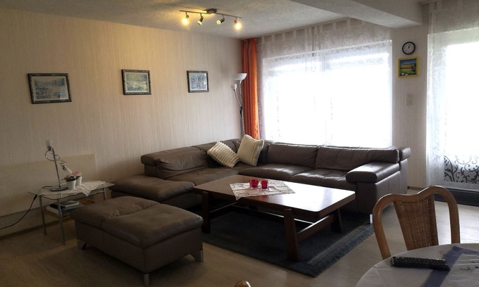 Haselbach in der Rhon Apartment | Newly renovated 3* non-smoking basement apartment for 2 persons.