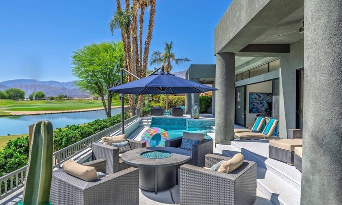 La Quinta House | Newly Remodeled 4,400 Square Foot Modern design with Pool and Spa. #065893