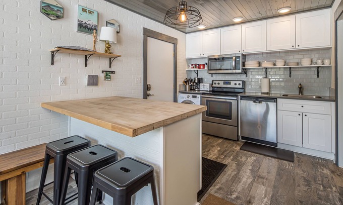 Big Sky Condo | Newly remodeled, cozy loft condo with Mountain Views. Hill Condo Loft Escape!