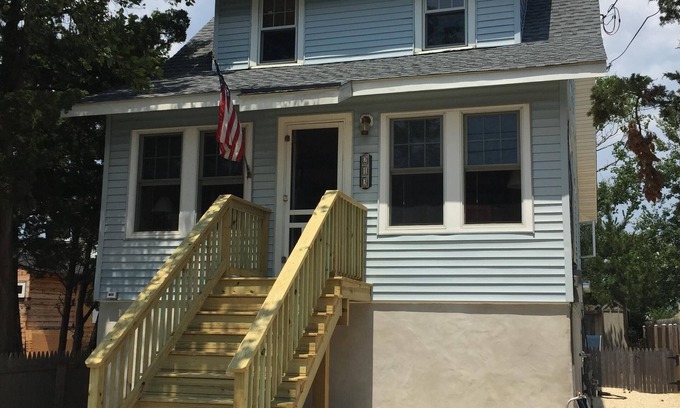 Ship Bottom House | NEWLY RENOVATED! New England Style with LBI Charm