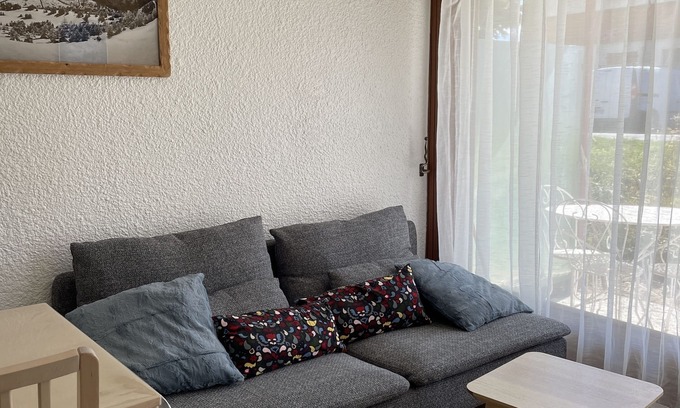 Jeux Apartment | Newly renovated T2 apartment of 34m2 located in the heart of the Alpe d'Huez.