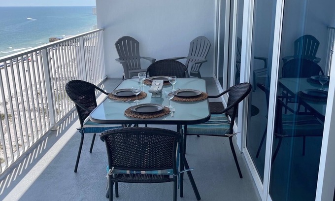 Gulf Shores Condo | Newly Updated Direct Gulf View 1BR & Bunkroom/2Bath
