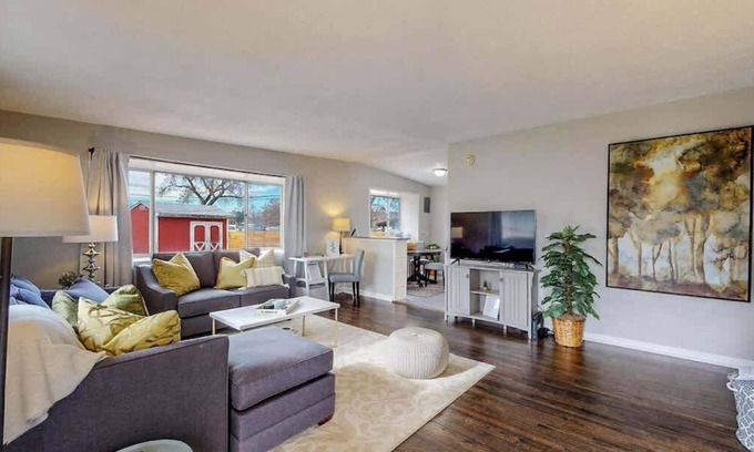 Littleton House | Nice 3-Bed Ranch w/Hardwoods, Smart TVs & Large Lot, covered parking