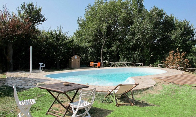 Granarola Apartment | Nice apartment for 4 guests with A/C, WIFI, pool, TV, patio and pets allowed