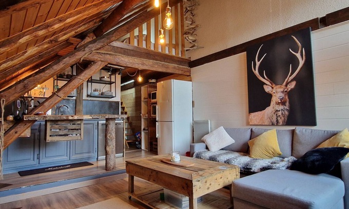 Monetier-les-Bains Apartment | Nice flat for 2 - 4 persons, moutain style