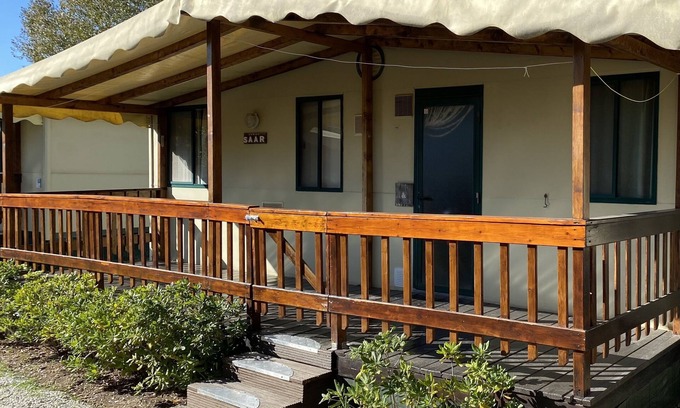 Viareggio House | Nice mobile home, with veranda, on the family camping Paradiso