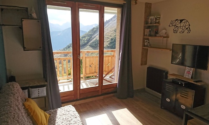 Viel-Alpe Apartment | Nilak, Appart design, south, alpe d huez, 4P, wifi