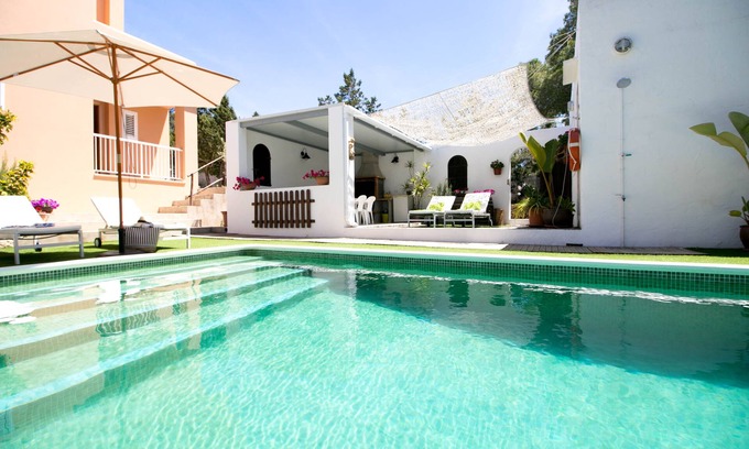 Sant Josep de sa Talaia Villa | Nº Turismo: ETV-1586-E, Port des Torrent, Private Pool, A/C, BBQ Area, Parking
